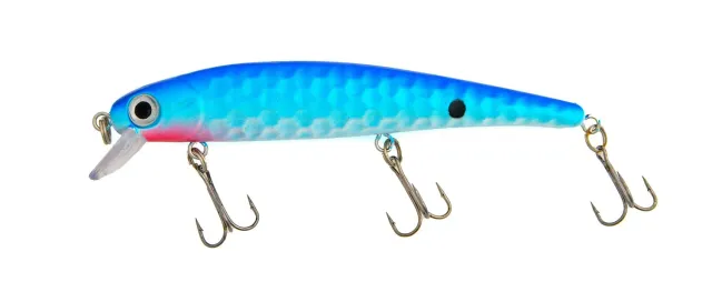 Dalton 12 cm 18 g fiskedrag Blue Black Dot