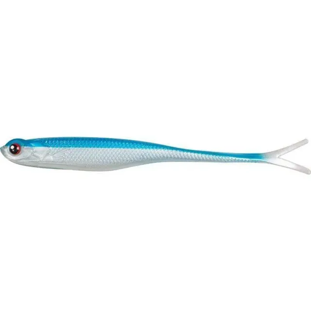 Marin & Fritid Twin Tail Shad 12,5cm jigg blue silver