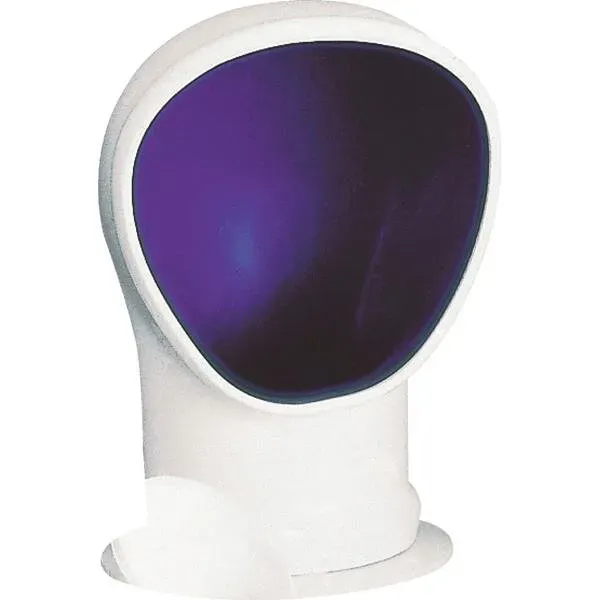 Marin & Fritid lufthuv H300mm blå klämfäste 120mm