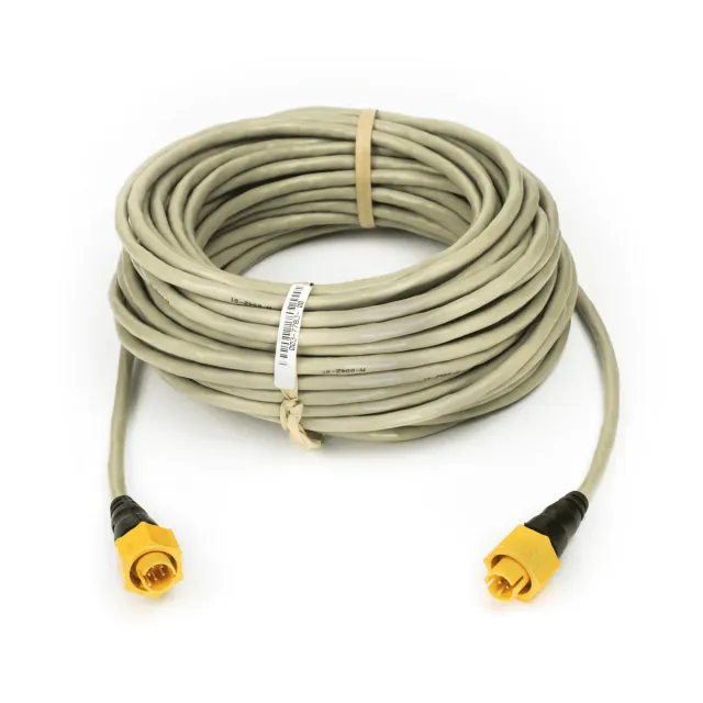 Marin & Fritid Ethernetkabel Gul 5-pin 15,2 m