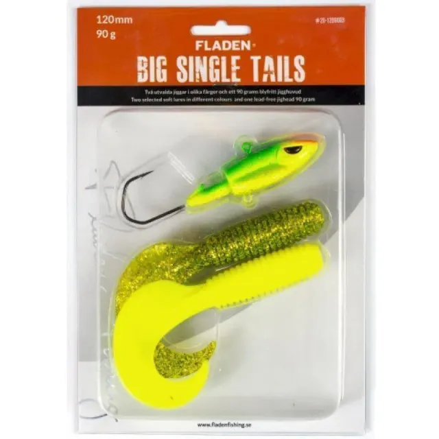 Marin & Fritid Big Single Tail jigg 120 mm 90 g