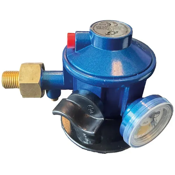Marin & Fritid reduceringsventil 30 mbar manometer 1/4″