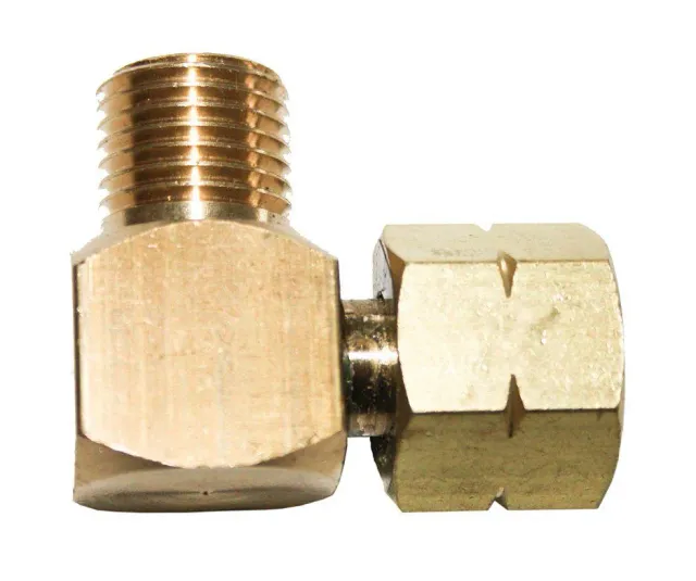 Marin & Fritid Skarv 90° gaskoppling 1/4" V inv-utv
