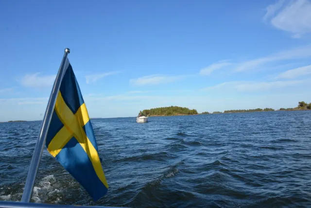 Marin & Fritid Micore flaggstång med flagga universal