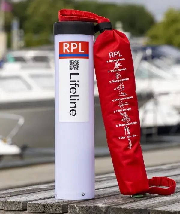 Marin & Fritid RPL Lifeline livlina 21 m med talja