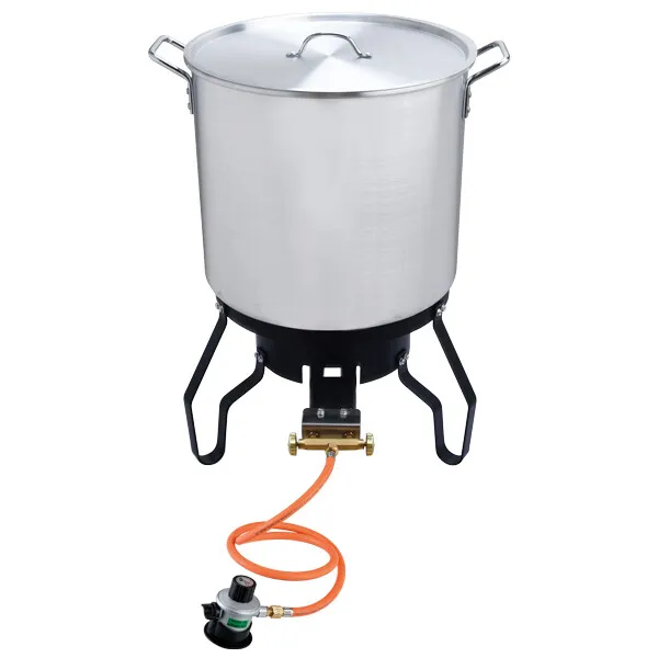 Marin & Fritid 1852 krabbkokare 52 l med gasbrännare aluminium