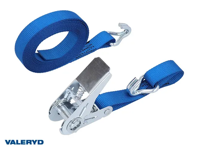 Marin & Fritid Spännbandsset 25mm 5m 500 daN 2-pack J-krok