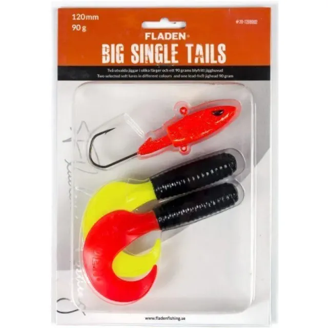 Marin & Fritid Big Single Tail jigg 120 mm 65 g