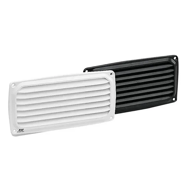 Marin & Fritid ventilgaller vit 200x100 mm