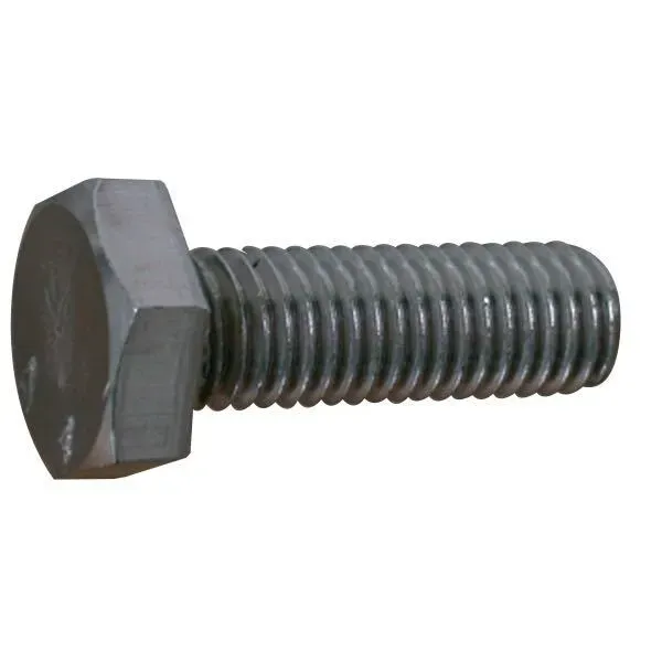 Sexkantskruv 8x30 mm A4 100-pack med mutter