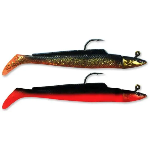 Conrad Sandeel jigg 25 g 2-pack gold black red