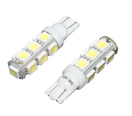 Marin & Fritid Glödlampa 12V LED 10W W2,1x9,5 2-pack