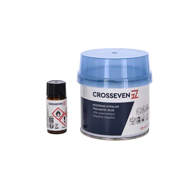 Crosseven gummibåtslim 2-komponent 125ml neopren