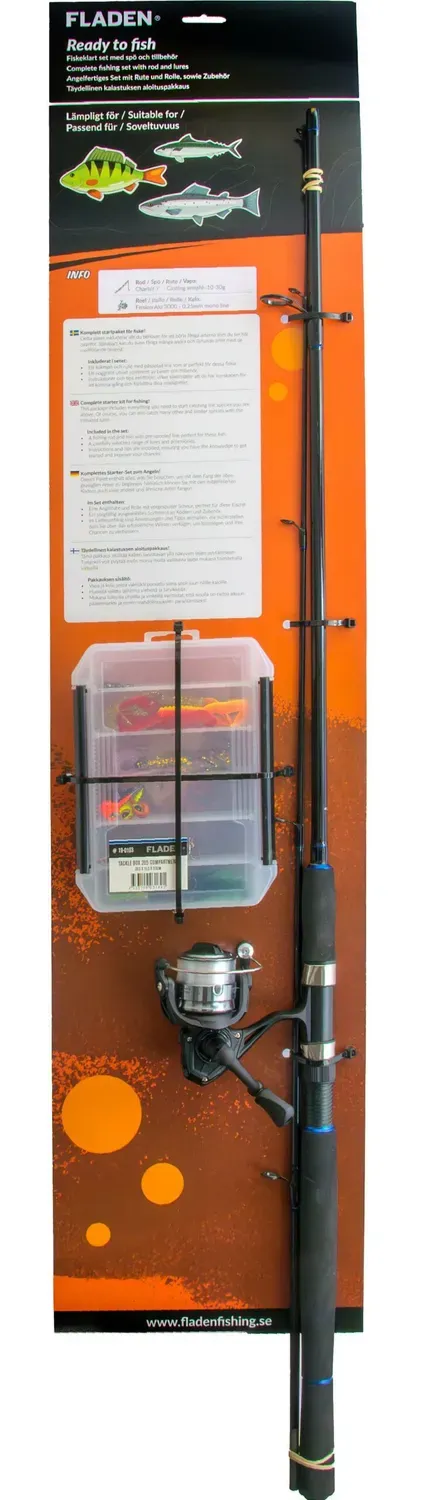 Marin & Fritid Ready to Fish Medium fiskeset 210 cm