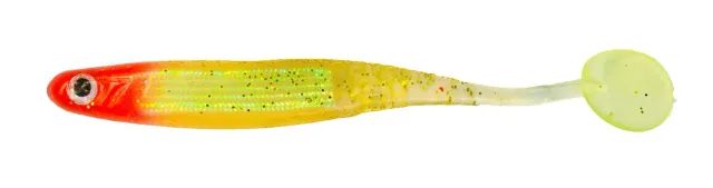 Marin & Fritid Glimmer Shimmer 10cm jigg 5-pack röd-gul glittrig