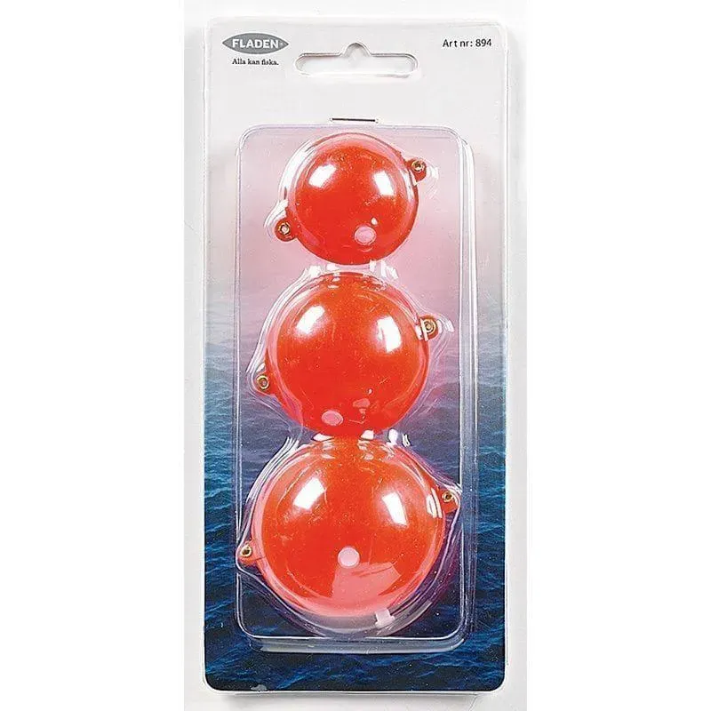 Marin & Fritid kastkula röd 3-pack underhållsfri