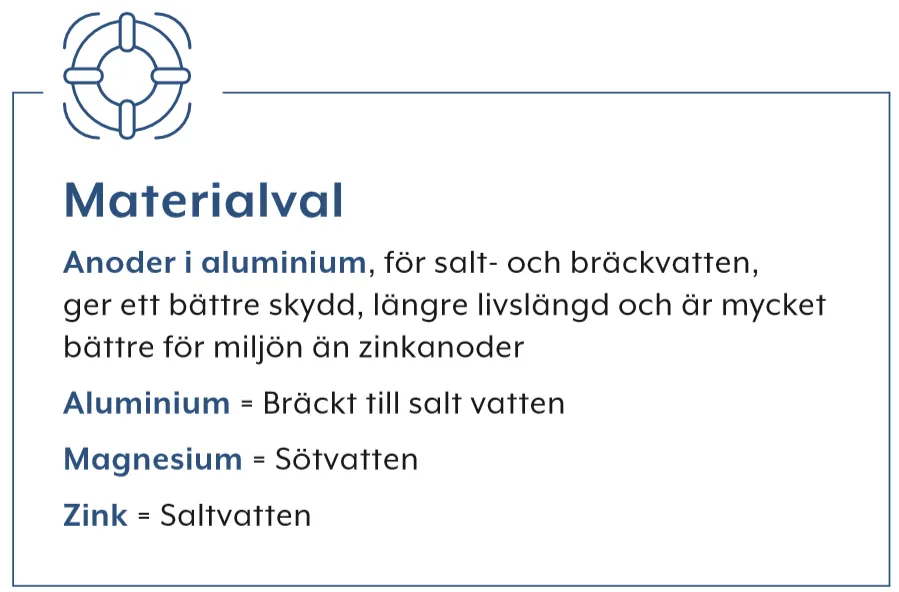 Marin & Fritid anod magnesium CMP818298M Mercury