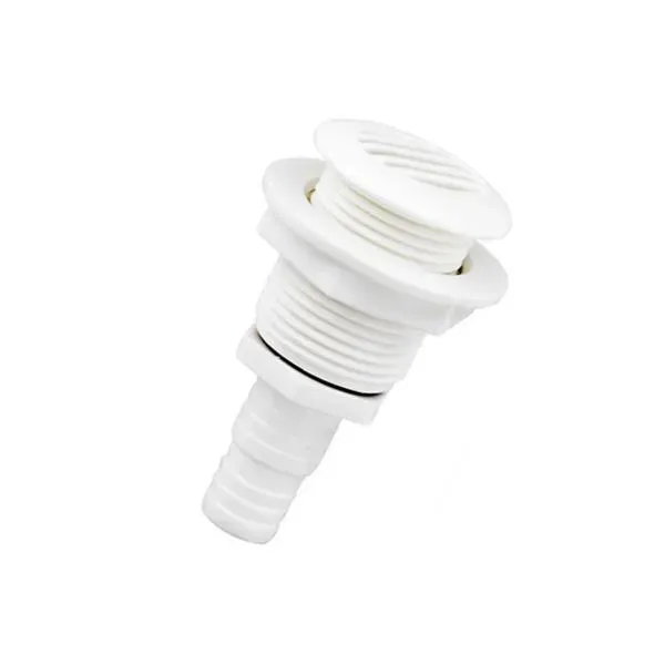 Marin & Fritid tankventilator rak plast 17-19mm