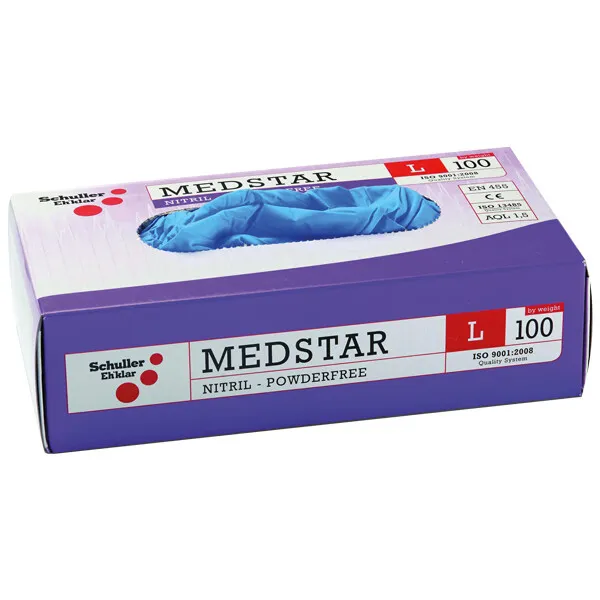 Marin & Fritid Nitrilhandskar XL 100-pack puderfri