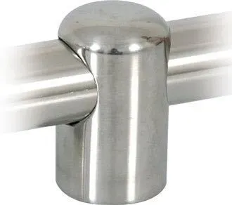 Marin & Fritid Ledstångshållare öppen 22 mm rostfri