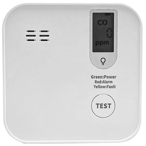 1852 kolmonoxidlarm batteri CR123A 85 dB