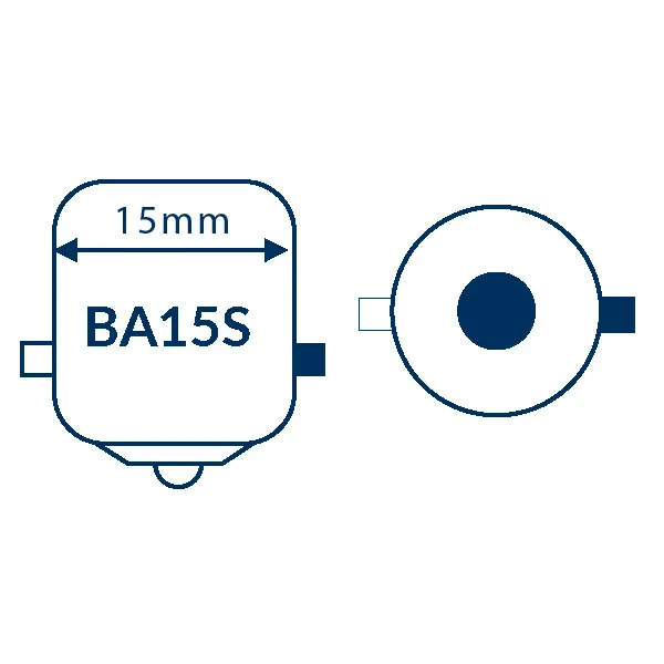 NauticLED Bajonett LED-lampa 10–35 V dimbar