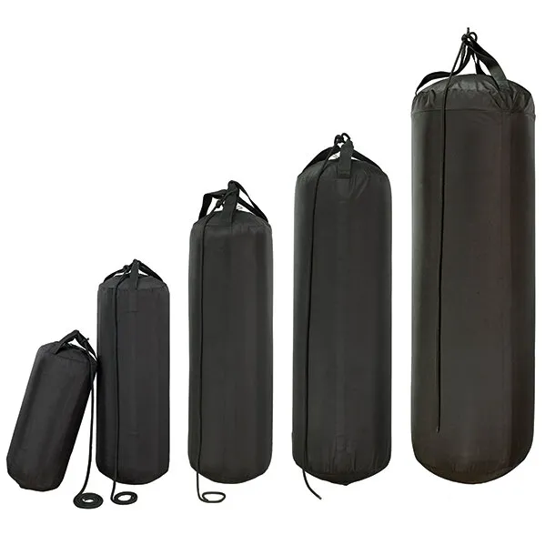 Marin & Fritid fender uppblåsbar dia 35 L100 cm svart