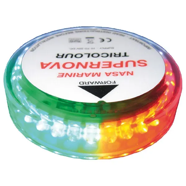 Marin & Fritid Supernova LED-lanterna trefärgad 2M