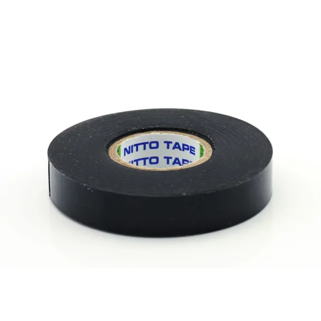 Marin & Fritid PVC-tape 15mm x 20m eltejp svart