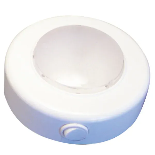 Marin & Fritid taklampa LED 12V 2,5W Ø110 mm vit