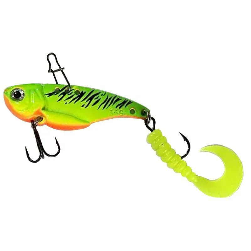 Conrad Vibra Fat jigg 7 g firetiger enkelkrok