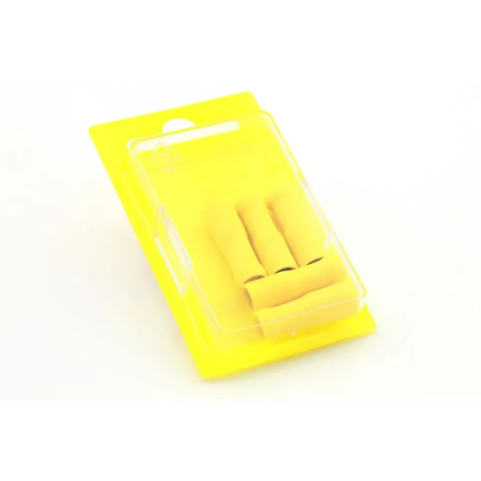 Kabelsko 849YLW Gul 4-6mm² 5-pack Blister Ring