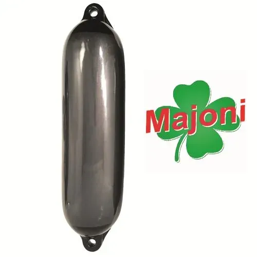 Marin & Fritid Fender 120x420 båtfender grå/svart PVC