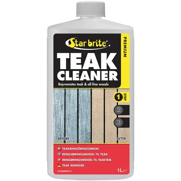 Star Brite Teak Cleaner steg 1 teakrengöring 1000 ml