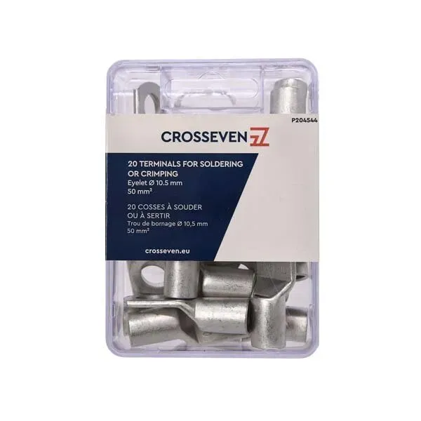 Marin & Fritid 50mm² rörkabelsko Ø10,5mm 20-pack tenn