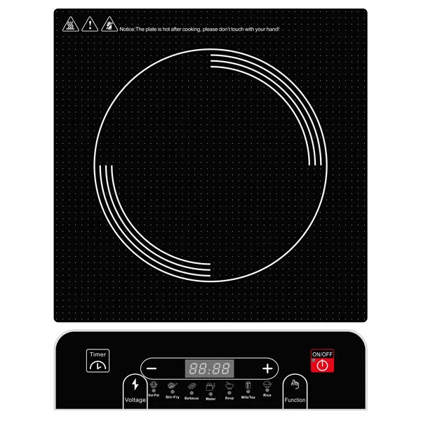 Marin & Fritid 1852 induktionshäll 230V 1500W 8 lägen