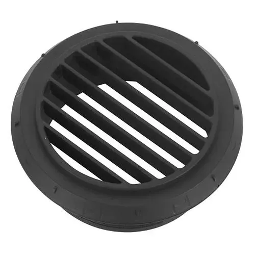 Marin & Fritid Inblåsningsventil 90 mm svart