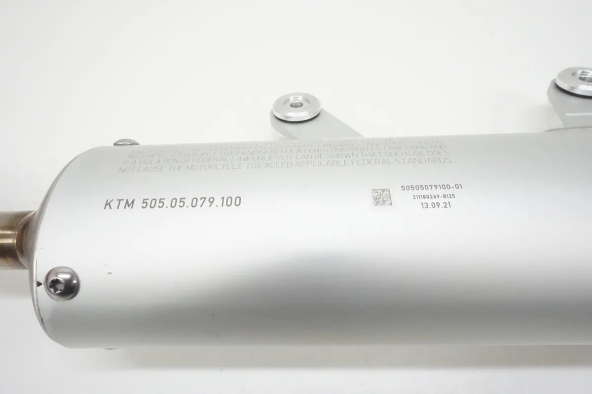 KTM SX ljuddämpare 50505079100 125/150 21-22