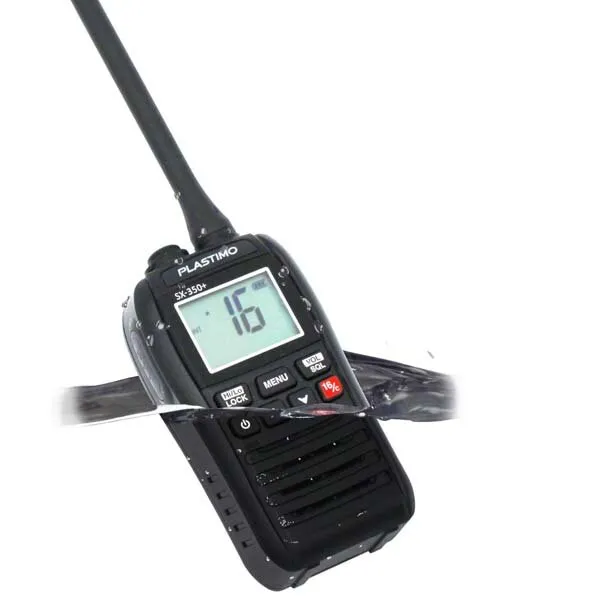 Marin & Fritid SX-350+ VHF-radio portabel flytande
