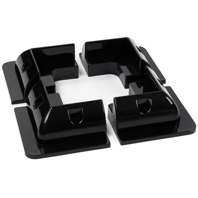 Marin & Fritid hörnfäste solcell SM-ABS-A01 svart