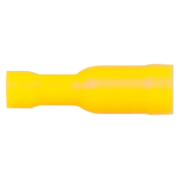 Marin & Fritid honkontakt rund gul 5,0 mm kabelsko 10-pack