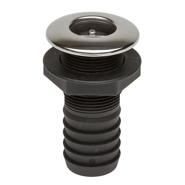 Marin & Fritid bordsgenomföring 38 mm backventil RF