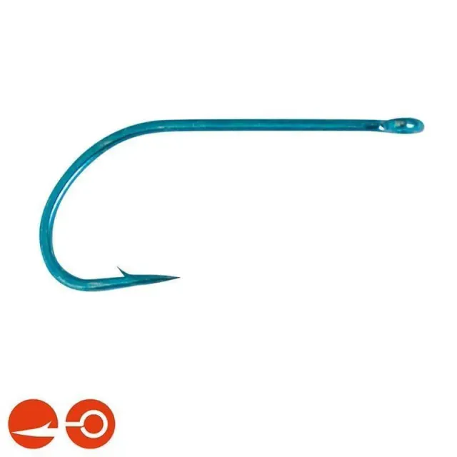 Marin & Fritid O'Shaugnessy fiskekrok 10/0 10-pack blå