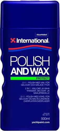 Marin & Fritid Polish and Wax 500ml gelcoat 2-i-1