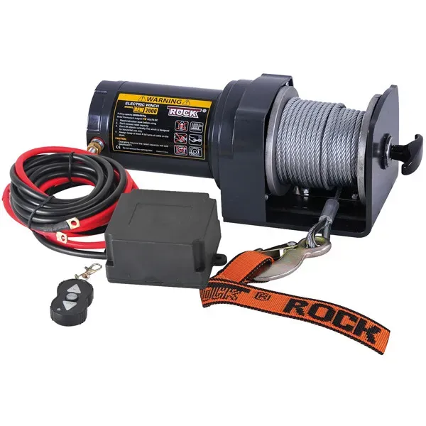 Marin & Fritid Rock RP2000 trailervinsch 12 V 907 kg