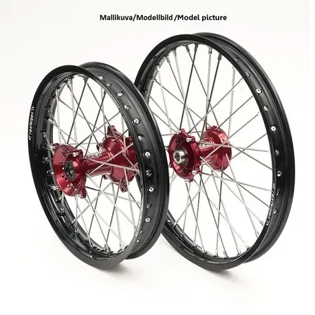Rex Wheels 18-2,15 RMZ250/450 bakhjul svart/röd 25mm