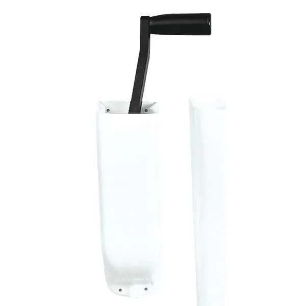 Marin & Fritid winchhandtagshållare 265 mm PVC för sittbrunn