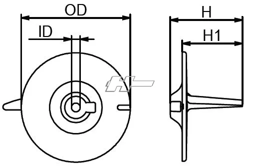 Marin & Fritid anod CMP41107ZW1B01ZA aluminium Honda Tohatsu