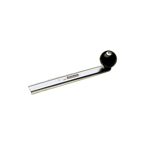 Marin & Fritid Andersen 90 Classic winchhandtag 20 cm rostfritt toppdragen