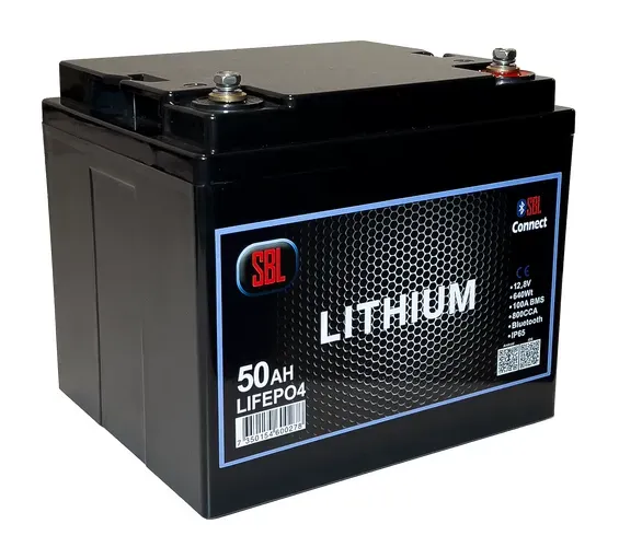 SBL Dualstart 12V 50Ah Bluetooth litiumbatteri start+förbrukning